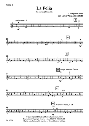 La Folia - Violin 1