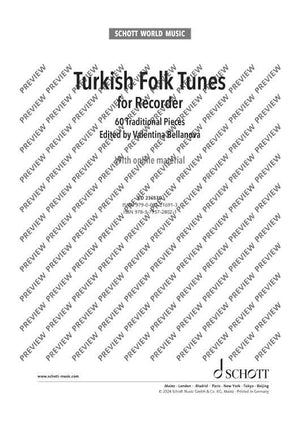 Turkish and Middle Eastern Folk Tunes for Recorder