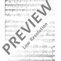 String Quintet No. 1 - Score and Parts