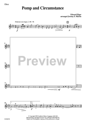 Pomp and Circumstance (easy) - Oboe