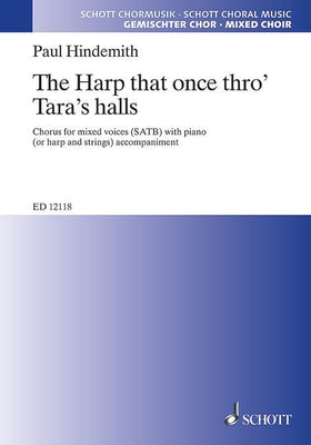 The Harp That Once Thro' Tara's Halls - Score