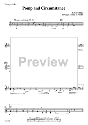 Pomp and Circumstance (easy) - Bb Trumpet 2