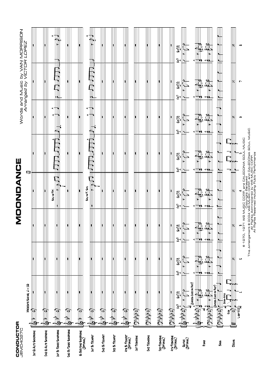 Moondance - Score