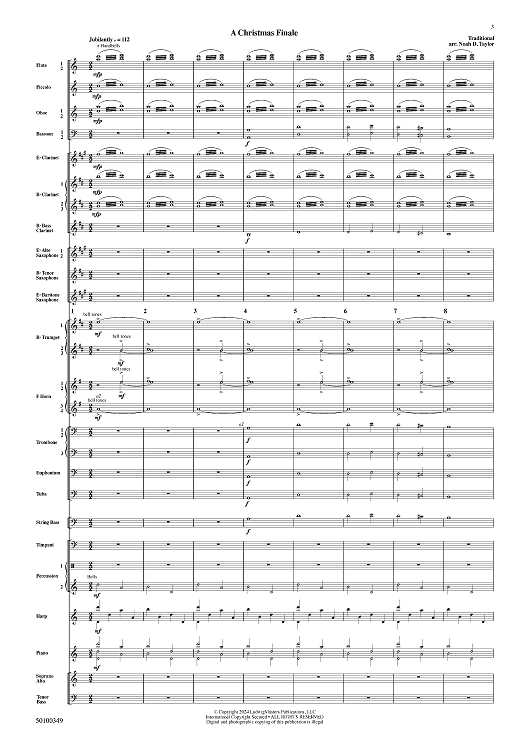 A Christmas Finale - Full Score