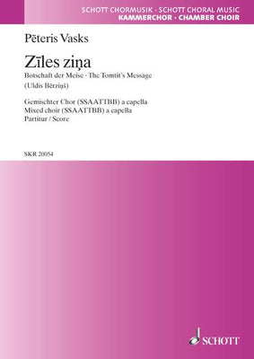 Ziles zina - Choral Score