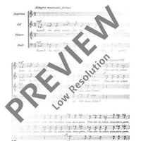 Zwei Barocklieder - Choral Score