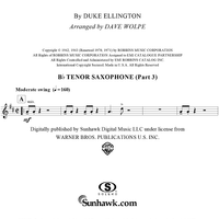 C Jam Blues - Tenor Saxophone 1