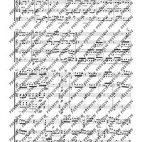 String quartet no. 4 - Score and Parts