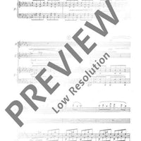 Three Low-voiced Songs - Score and Parts