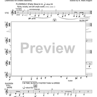 Colonial Song - Bb Contra Bass Clarinet