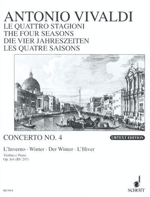 The Four Seasons in F minor - Piano Score and Solo Part