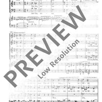 Apparebit repentina dies - Choral Score