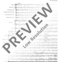 Sinfonia concertante Eb major - Full Score