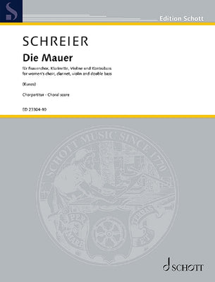 Die Mauer - Choral Score