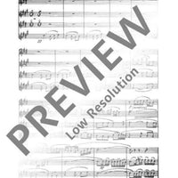 Suite en Quatuor - Full Score