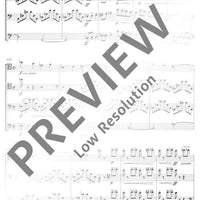 Quartet for violoncellos - Score and Parts