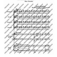 Motetten - Choral Score