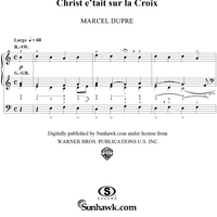 Jesus on the Cross, from "Seventy-Nine Chorales", Op. 28, No. 16