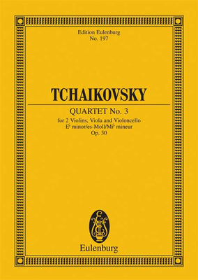 String Quartet No. 3 Eb minor - Full Score