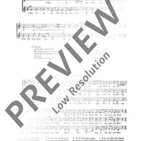 Volkslieder - Choral Score