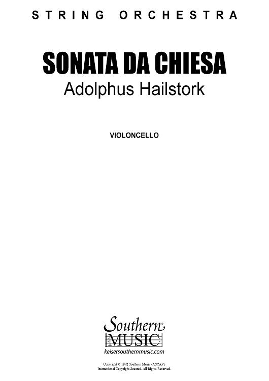 Sonata da Chiesa - Cello