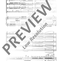 Concerto pour piano - Score and Parts