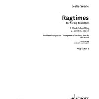 Ragtimes for String Ensemble - Violin I