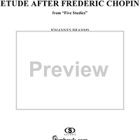 No. 1: Etude After Frederic Chopin