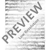 Suite en Quatuor - Full Score