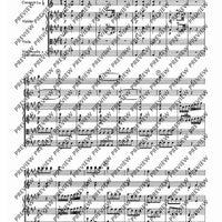 Symphony A major - Score