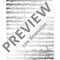 Suite en Quatuor - Full Score