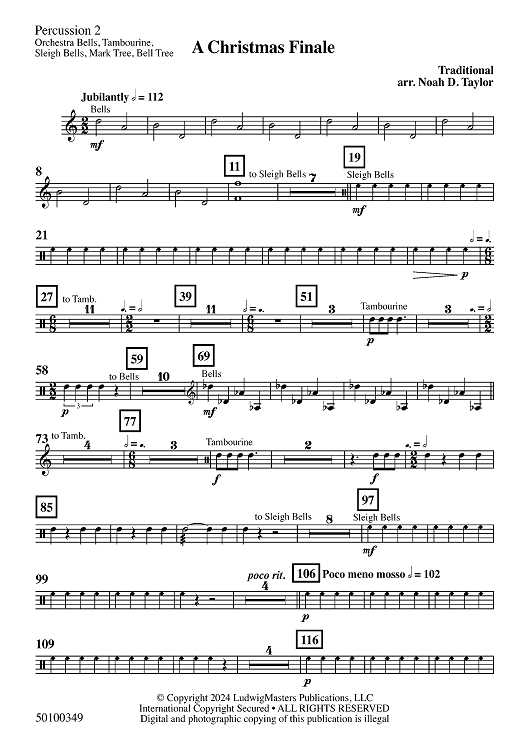 A Christmas Finale - Percussion 2