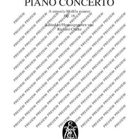 Piano Concerto A minor - Full Score