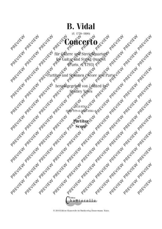 concerto - Score and Parts