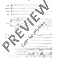 Quintet B flat major - Score and Parts