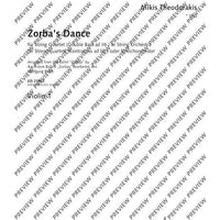 Zorba's Dance - Score and Parts