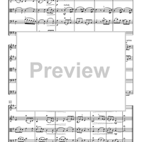 Coffee Aria from Coffee Cantata, BWV 211 - Full Score