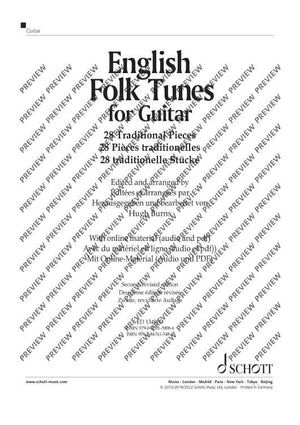 English Folk Tunes for Guitar