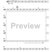 Courtly Airs and Dances - Percussion 1