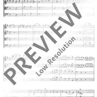 Quartet concertante G Major - Score