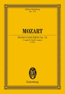 Concerto No. 25 C major - Full Score