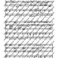 Quartet G minor - Score and Parts