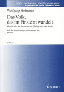 Das Volk, das im Finstern wandelt - Score