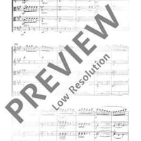 String Quintet A major - Full Score