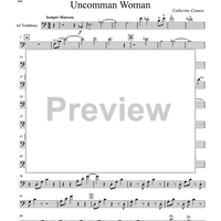 Fanfare for the Uncomman Woman - Trombone 1