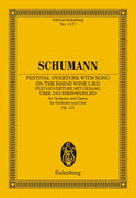 Festival Overture with Song on the Rhine Wine Lied - Full Score