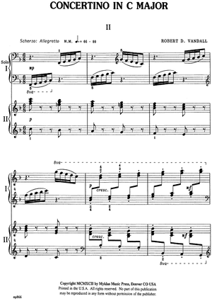 Concertino in C Major - Movement II