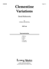 Clementine Variations - Full Score