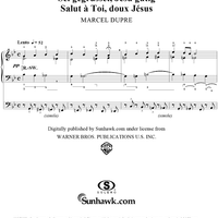 Hail to Thee, Blessed Jesus, from "Seventy-Nine Chorales", Op. 28, No. 65