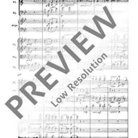 Suite No. 4 G major - Full Score